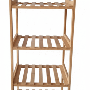 serene slats 4 tier bamboo spa tower